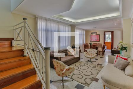 Sala de apartamento à venda com 4 quartos, 260m² em Sagrada Família, Belo Horizonte