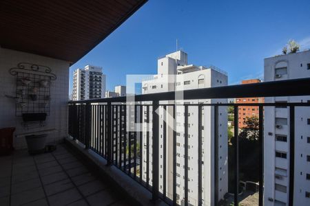 Varanda de apartamento para alugar com 3 quartos, 105m² em Real Parque, São Paulo