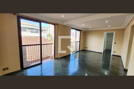 Sala de apartamento para alugar com 3 quartos, 120m² em Embaré, Santos