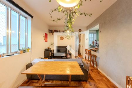 Sala de apartamento para alugar com 1 quarto, 60m² em Bela Vista, São Paulo