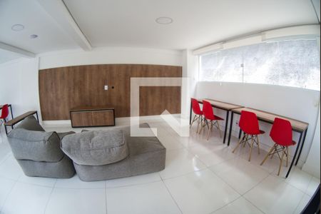Área comum de kitnet/studio para alugar com 1 quarto, 22m² em Jardim das Vertentes, São Paulo