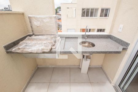 Varanda - Churrasqueira de apartamento para alugar com 1 quarto, 54m² em Km 18, Osasco