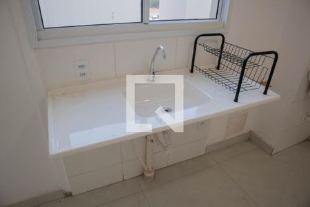 Sala/cozinha/área de serviço de apartamento para alugar com 2 quartos, 43m² em Chácaras Assay, Hortolândia