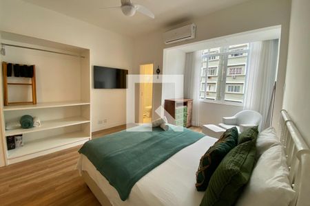 Sala/Quarto de kitnet/studio para alugar com 1 quarto, 35m² em Copacabana, Rio de Janeiro