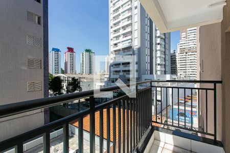 Varanda de apartamento à venda com 2 quartos, 56m² em Tatuapé, São Paulo