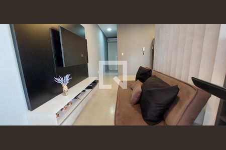 Sala de apartamento à venda com 2 quartos, 48m² em Vila Valparaíso, Santo André
