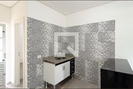 Cozinha de apartamento para alugar com 1 quarto, 40m² em Vila Campestre, São Paulo