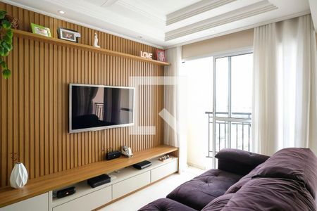Sala de apartamento à venda com 3 quartos, 88m² em Vila Caminho do Mar, São Bernardo do Campo