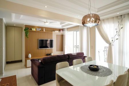 Sala de apartamento à venda com 3 quartos, 88m² em Vila Caminho do Mar, São Bernardo do Campo