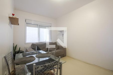 Sala de apartamento à venda com 1 quarto, 50m² em Bom Fim, Porto Alegre