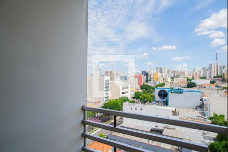 Varanda da Sala de apartamento à venda com 1 quarto, 36m² em Bela Vista, São Paulo