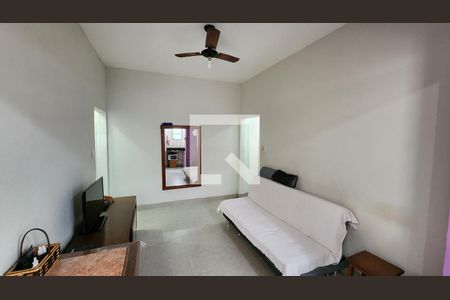 Detalhe Sala de apartamento para alugar com 1 quarto, 43m² em Aparecida, Santos