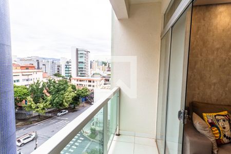 Varanda da Sala de apartamento para alugar com 2 quartos, 105m² em Cidade Nova, Belo Horizonte