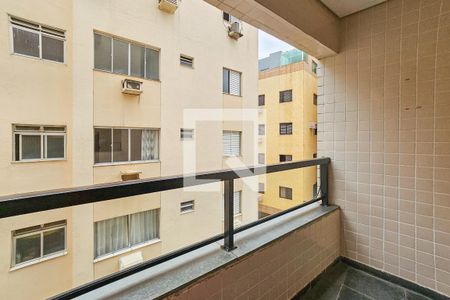 Varanda de apartamento para alugar com 1 quarto, 42m² em Enseada, Guarujá