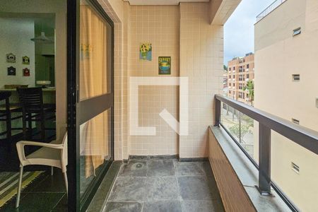 Varanda de apartamento para alugar com 1 quarto, 42m² em Enseada, Guarujá