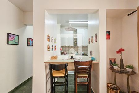 Sala de apartamento para alugar com 1 quarto, 42m² em Enseada, Guarujá