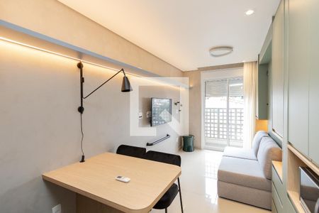 Studio de kitnet/studio para alugar com 1 quarto, 25m² em Chácara Santo Antônio (zona Sul), São Paulo