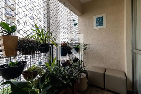 Varanda da Sala de apartamento à venda com 3 quartos, 69m² em Jardim Santa Emília, São Paulo