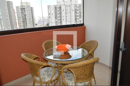 Varanda da Sala de apartamento à venda com 2 quartos, 79m² em Cambuci, São Paulo