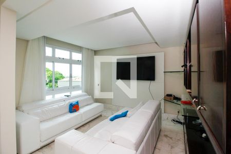 Sala de TV de casa à venda com 5 quartos, 418m² em Comiteco, Belo Horizonte