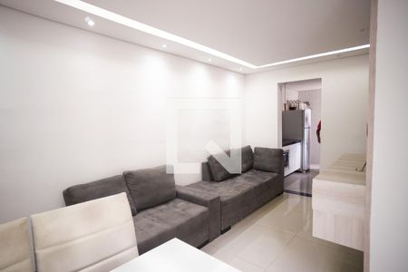 Sala de apartamento para alugar com 2 quartos, 50m² em Frei Leopoldo, Belo Horizonte