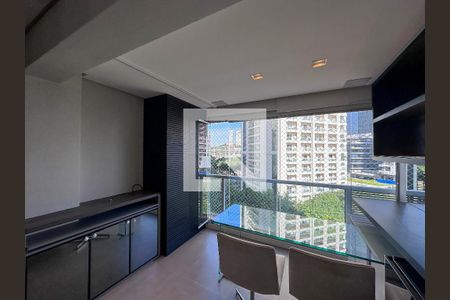 Varanda Integrada de apartamento para alugar com 2 quartos, 92m² em Brooklin, São Paulo
