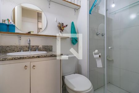 Banheiro de apartamento à venda com 1 quarto, 40m² em Melville Empresarial I E Ii, Barueri