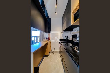 Studio à venda com 29m², 1 quarto e sem vagaCozinha