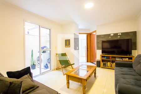 Sala de apartamento à venda com 2 quartos, 47m² em Parque Bandeirante, Santo André