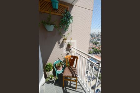 Varanda da Sala de apartamento à venda com 2 quartos, 64m² em Cidade Ademar, São Paulo