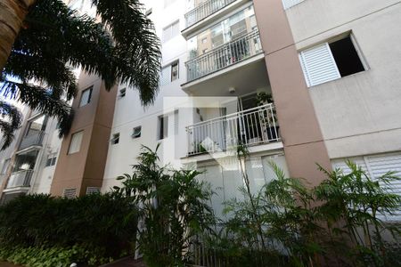 Apartamento à venda com 64m², 2 quartos e 1 vagaFachada do bloco