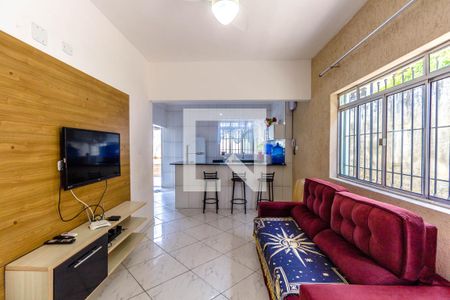 Sala de casa para alugar com 2 quartos, 250m² em Guilhermina, Praia Grande