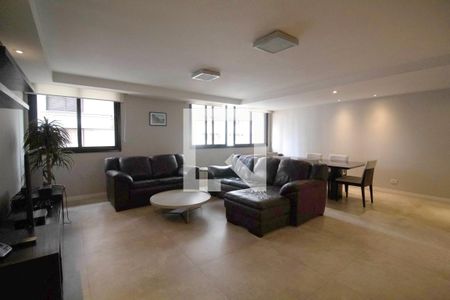 Sala de apartamento para alugar com 3 quartos, 144m² em Jardim Paulistano, São Paulo