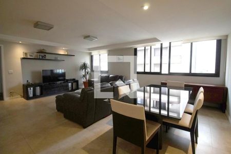 Sala de apartamento para alugar com 3 quartos, 144m² em Jardim Paulistano, São Paulo