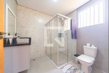 Banheiro do Quarto 1 de casa à venda com 3 quartos, 160m² em Vila Pires, Santo André