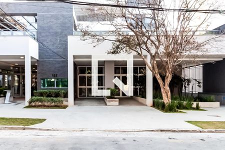 Apartamento para alugar com 29m², 1 quarto e 1 vaga Apartamento para alugar com 29m², 1 quarto e 1 vagaFachada e portaria