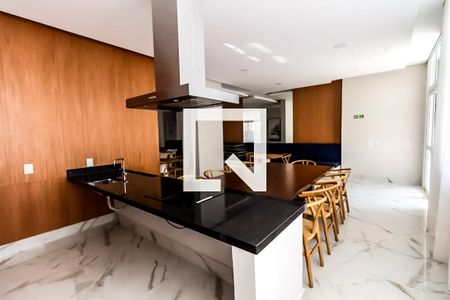 Apartamento para alugar com 29m², 1 quarto e 1 vaga Apartamento para alugar com 29m², 1 quarto e 1 vagaÁrea comum - Salão de festas