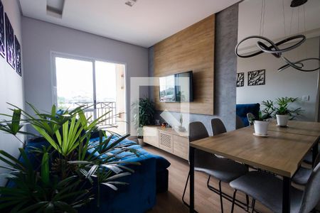 Sala de apartamento para alugar com 1 quarto, 46m² em Vila Jaboticabeira, Taubaté