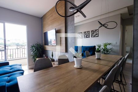 Sala de apartamento para alugar com 1 quarto, 46m² em Vila Jaboticabeira, Taubaté