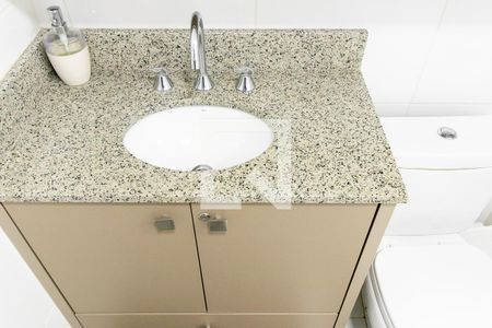 Studio para alugar com 33m², 1 quarto e sem vaga Studio para alugar com 33m², 1 quarto e sem vagaDetalhe do banheiro