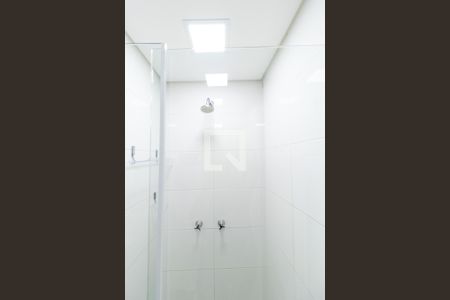 Studio para alugar com 33m², 1 quarto e sem vagaDetalhe do banheiro