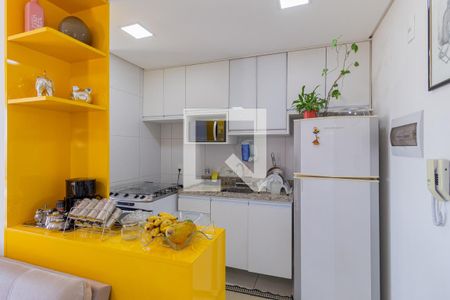Apartamento para alugar com 33m², 1 quarto e 1 vaga Apartamento para alugar com 33m², 1 quarto e 1 vagaCozinha e área de serviço