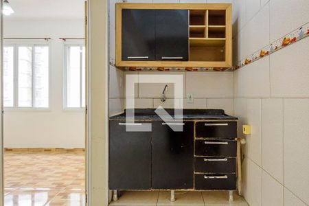 Sala/Cozinha de kitnet/studio para alugar com 1 quarto, 30m² em Centro Histórico, Porto Alegre