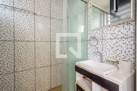 Banheiro da Suíte de kitnet/studio para alugar com 1 quarto, 30m² em Centro Histórico, Porto Alegre