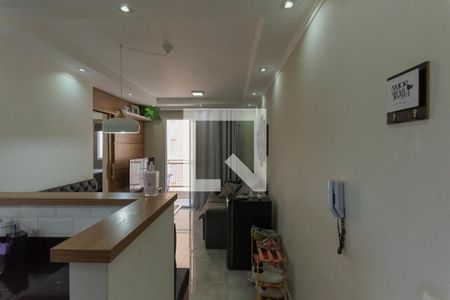 Sala de apartamento à venda com 2 quartos, 54m² em Jardim das Bandeiras, Campinas