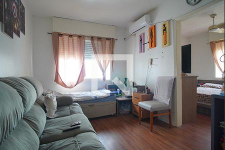 Sala de apartamento à venda com 1 quarto, 43m² em Vila Ipiranga, Porto Alegre