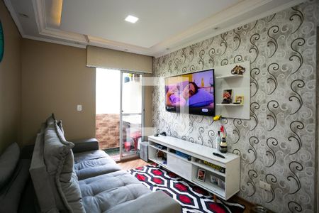Sala de apartamento para alugar com 2 quartos, 56m² em Jardim América, Taboão da Serra