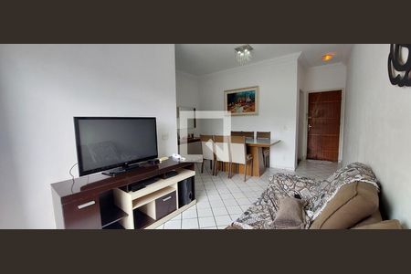 Sala de apartamento à venda com 3 quartos, 70m² em Vila Bela Vista, Santo André