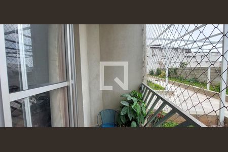 Varanda Sala de apartamento à venda com 3 quartos, 70m² em Vila Bela Vista, Santo André