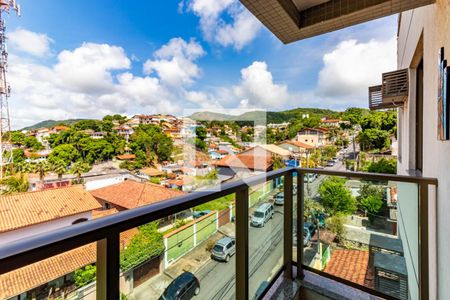 Varanda da Sala de apartamento à venda com 2 quartos, 59m² em Badu, Niterói